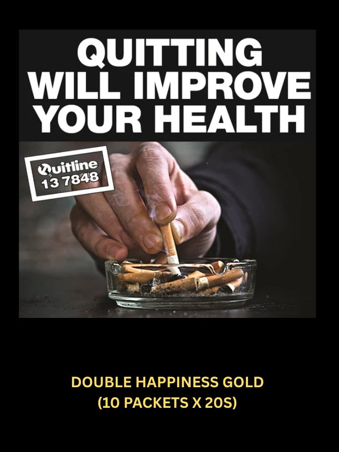Buy Double Happiness Gold Cigarettes 10 packets 20s Smokes Online Australia
