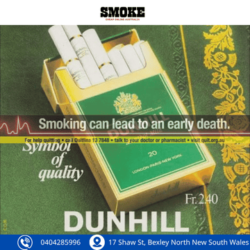 Dunhill Cigarettes as a timeless gentleman symbol