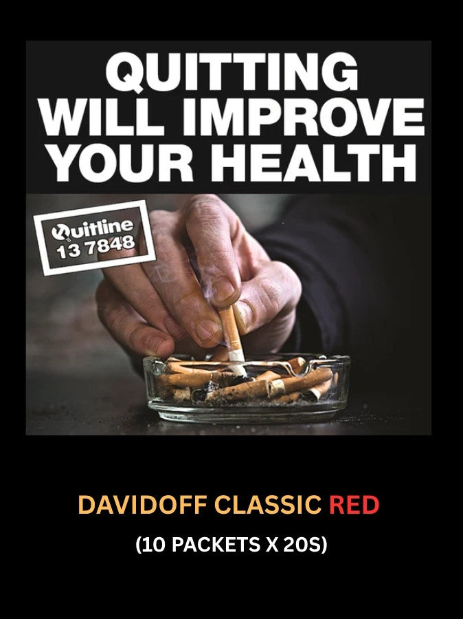 Davidoff Classic Gold Cigarettes 10 packets 20s Smokes Online Australia