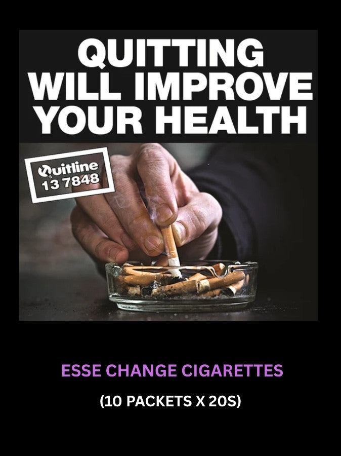 Esse Change English Writting Cigarettes 10 packets 20s Smokes Online Australia
