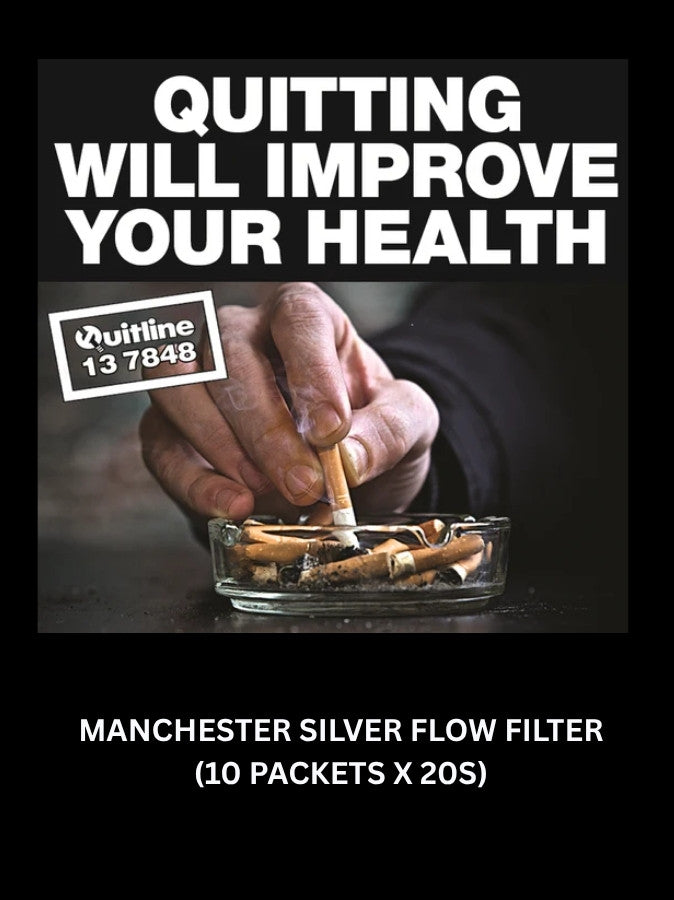 Manchester Silver Flow Filter Cigarettes 10 packets 20s Smokes Online Australia