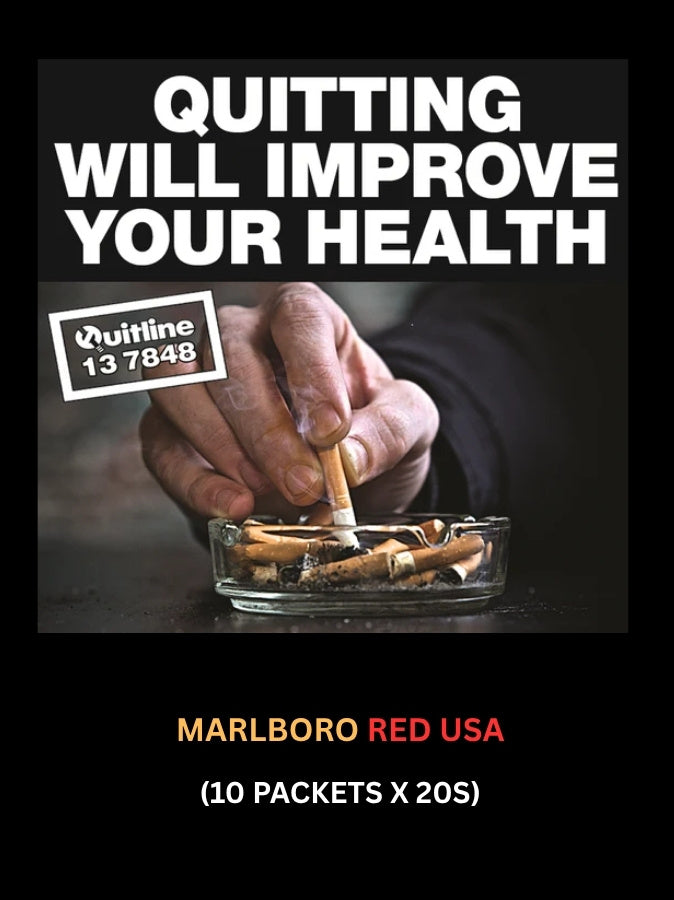 Marlboro Red USA Cigarettes 10 packets 20s Smokes Online Australia