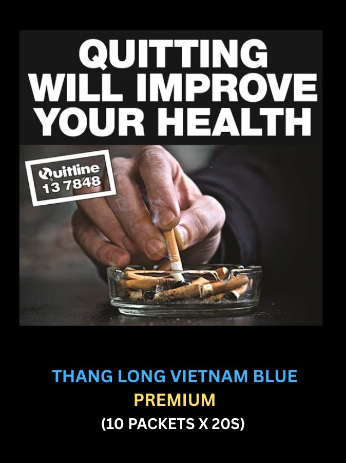 Thang Long Vietnam Blue Premium Cigarettes 10 packets 20s Smokes Online Australia